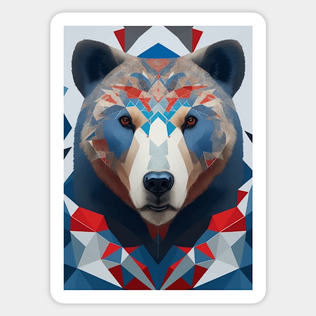 Patriotic Bruin Sticker by star trek fanart and more